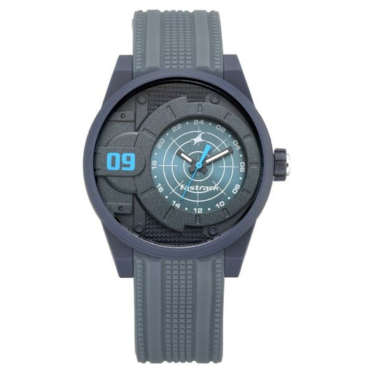 Fastrack 38058PP01 Trendies Quartz Analog Black Dial Silicone Strap Men’s Watch