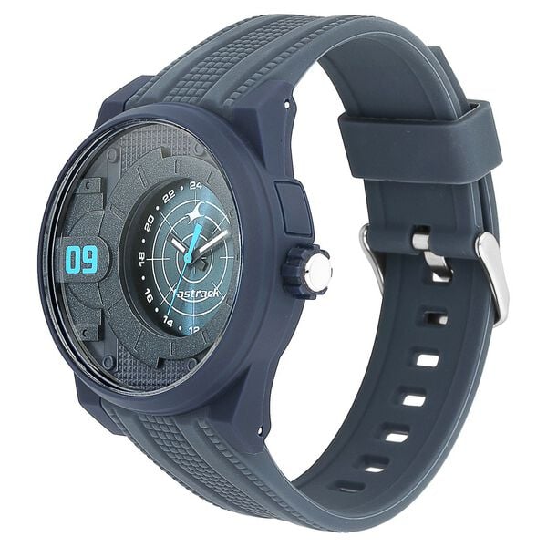 Fastrack 38058PP01 Trendies Quartz Analog Black Dial Silicone Strap Men’s Watch