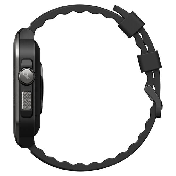 Fastrack 38106PP01 Active Pro Smartwatch AMOLED Display Black Silicone Strap Unisex Watch