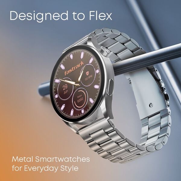 Fastrack 38126NM01K Dezire FX1 Smartwatch with Bluetooth Calling & 3.5 cm Display