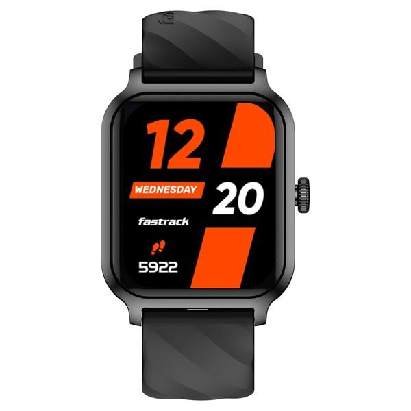 Fastrack Reflex RAVE FX-BLACK Smart Watch Black