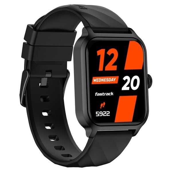 Fastrack Reflex RAVE FX-BLACK Smart Watch Black