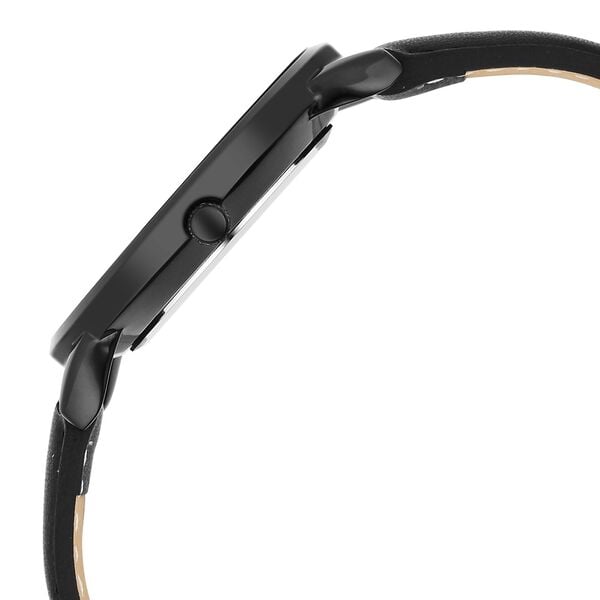 Fastrack 38159NL01 Quartz Analog Black Dial Leather Strap Men’s Watch