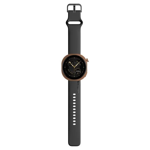 Fastrack 38209QP01K Revoltt R3 Pro Unisex Black AMOLED Bluetooth Calling Smartwatch