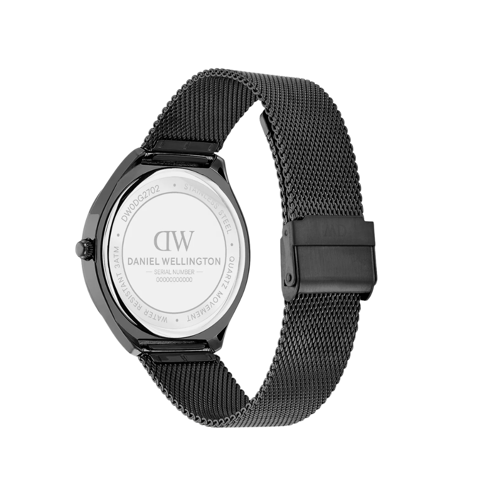 Daniel Wellington DW0DG2702 Black Dial Men's Black Stainless Steel Analog Watch