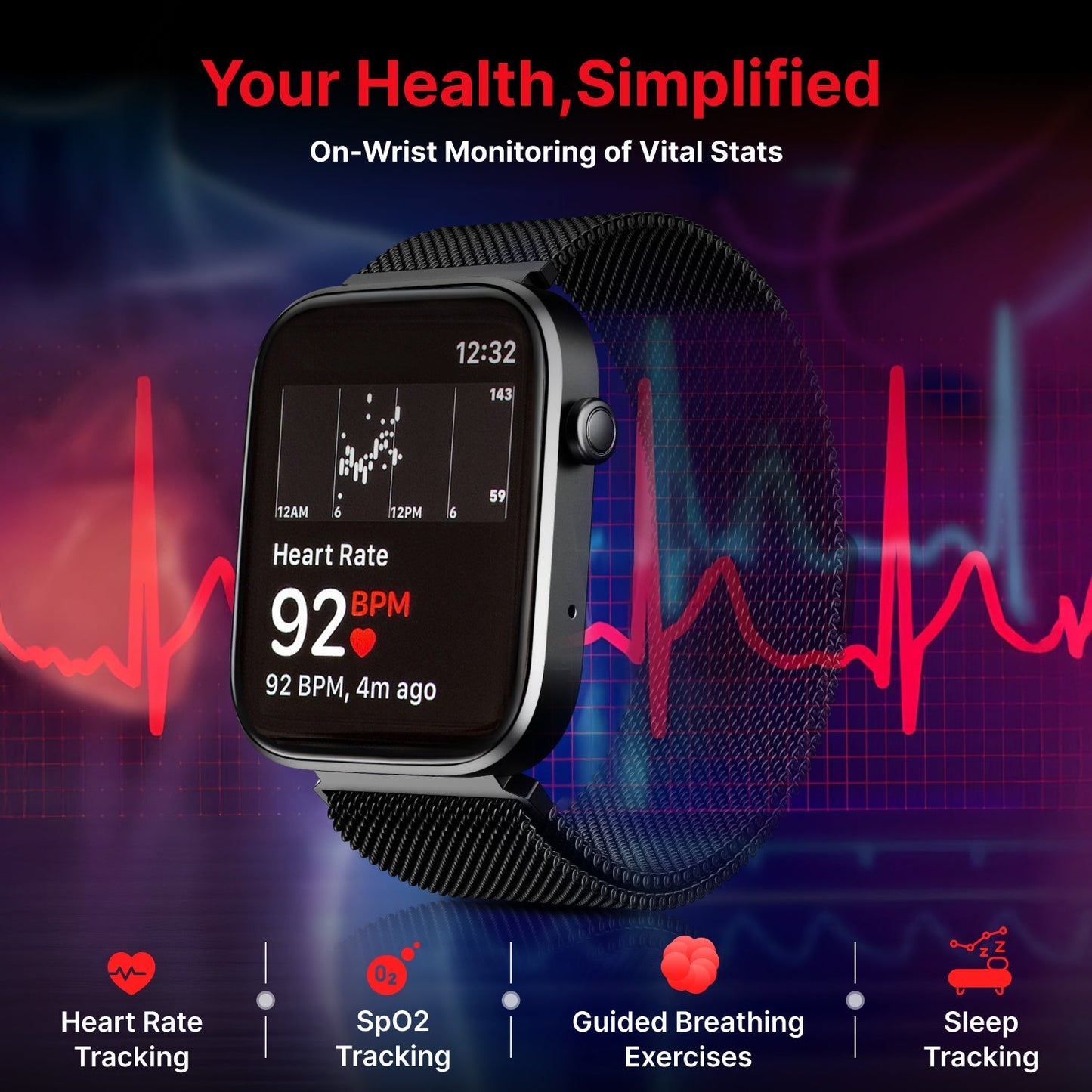 Timex TWIXW904T iConnect Navigator Smartwatch with BT-Calling