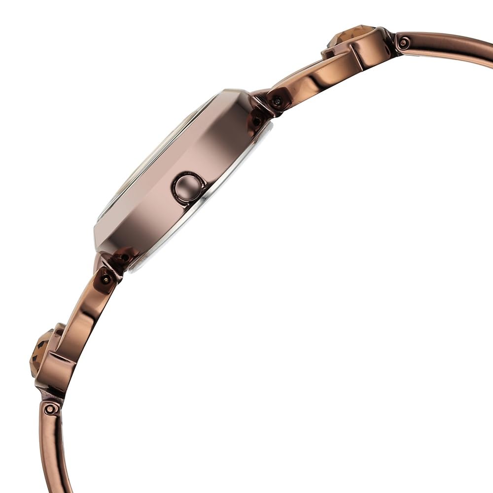 Titan NU2621QM02 Raga Viva Champagne Dial Women's Brown Metal Analog Watch