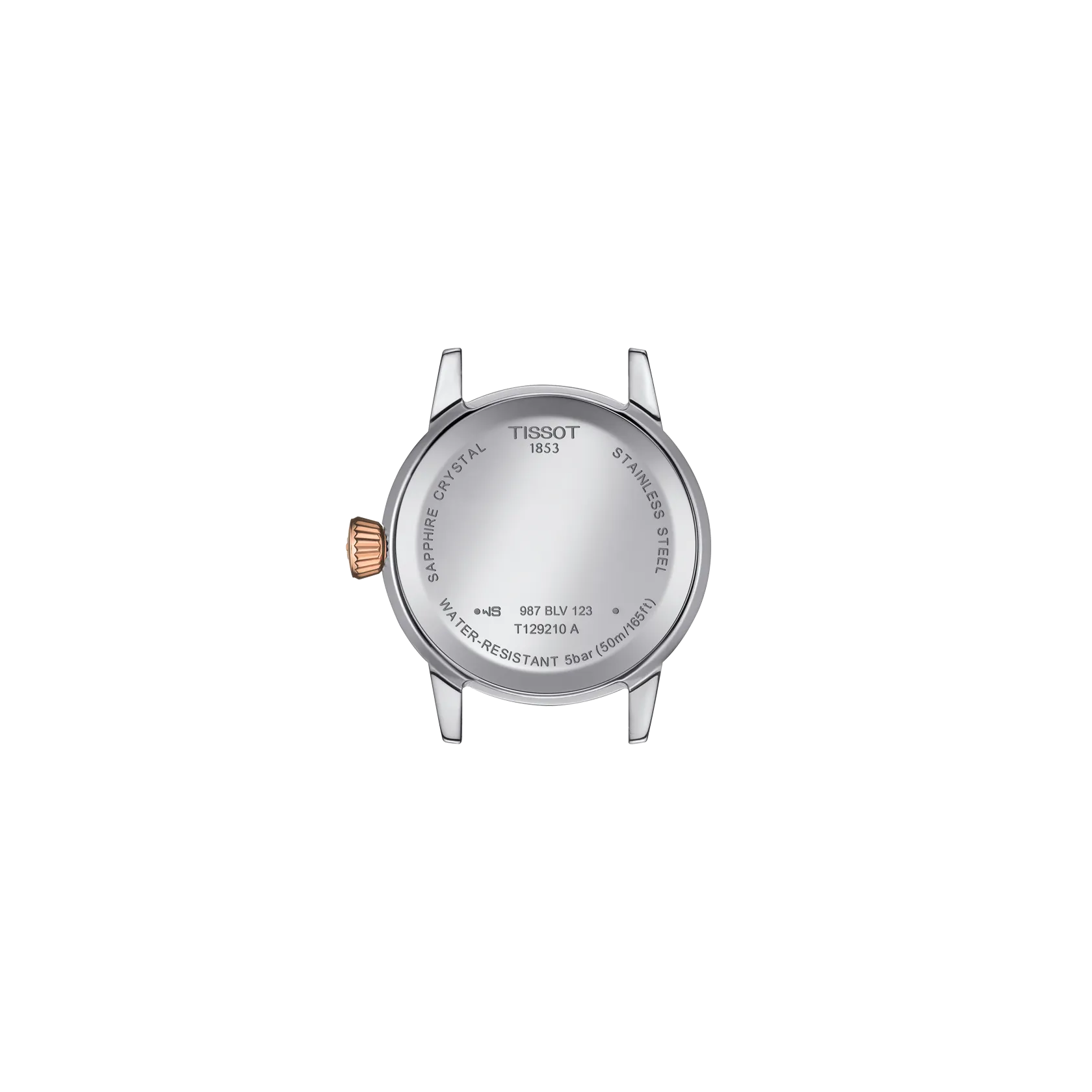 Tissot T1292102201300 White Dial 28 mm Women’s Swiss Quartz Classic Dream Watch – Two‑Tone Stainless Steel Bracelet, Rose Gold PVD Case, Sapphire Crystal