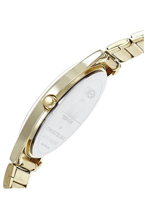 Timex TI000R420 Men Silver Dial Gold Stainless Steel Analog Quartz Watch