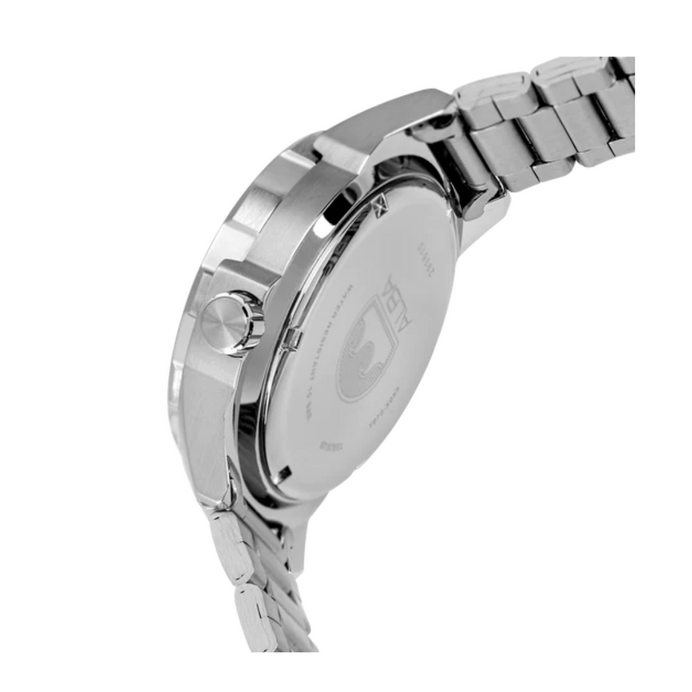 Alba AL4371X1 Men’s Automatic Watch with Green Dial & Silver Stainless-Steel Strap