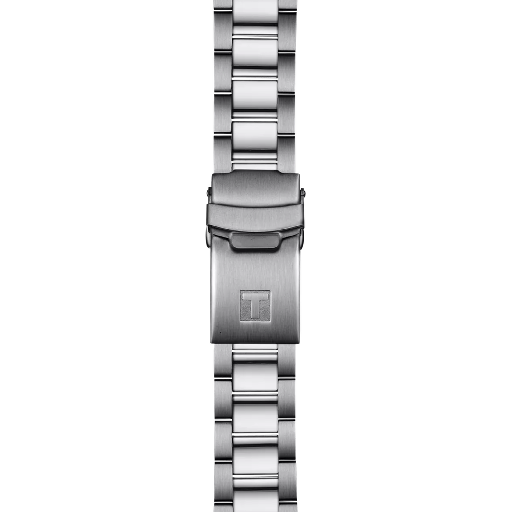 Tissot T1204101104100 Men Analog Quartz Dive Watch with Blue Dial & Stainless Steel Bracelet