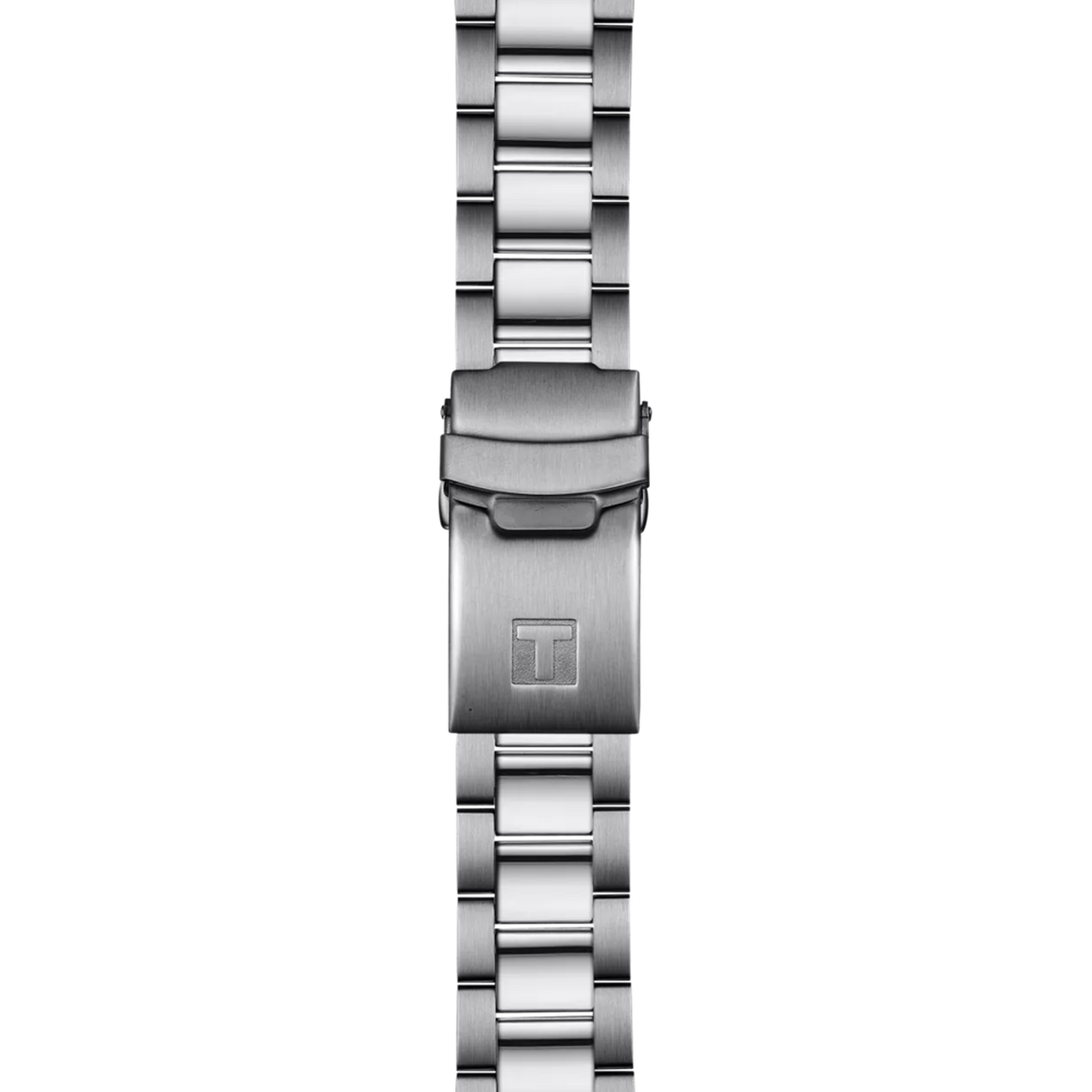 Tissot T1204101104100 Men Analog Quartz Dive Watch with Blue Dial & Stainless Steel Bracelet