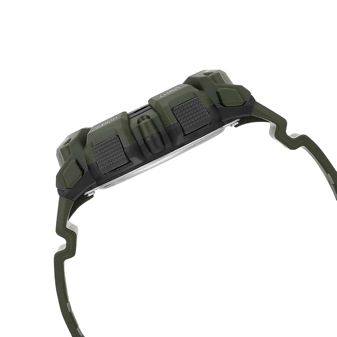 Casio D350 Youth Digital Green Resin Strap Men's Watch