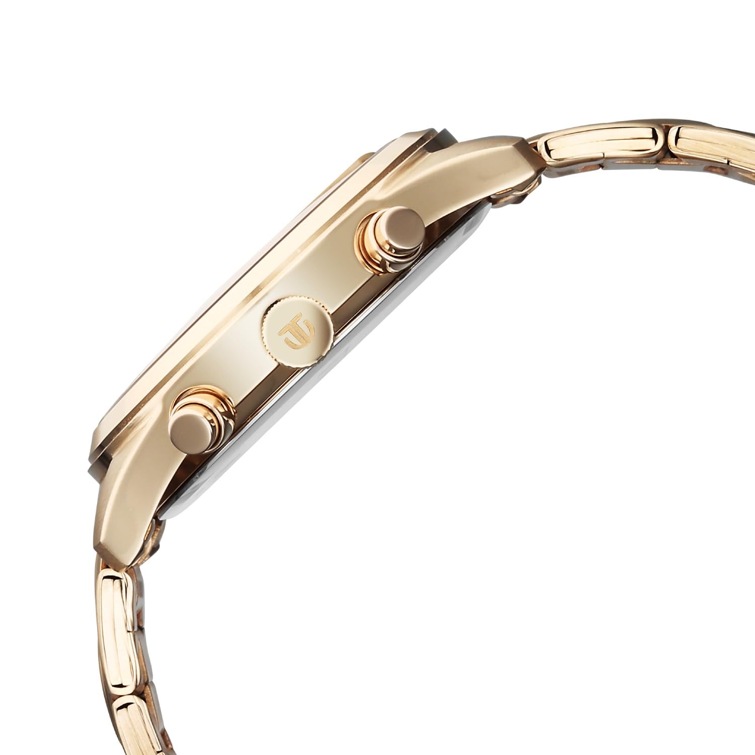 Titan 1805WM02 Classique Neo Cream Dial Gold Stainless Steel Men's Watch