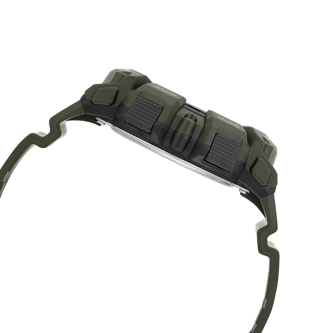 Casio D350 Youth Digital Green Resin Strap Men's Watch