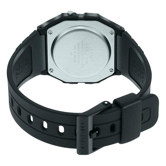 Casio D246 Youth Digital Quartz Green Resin Strap Unisex Casual Watch