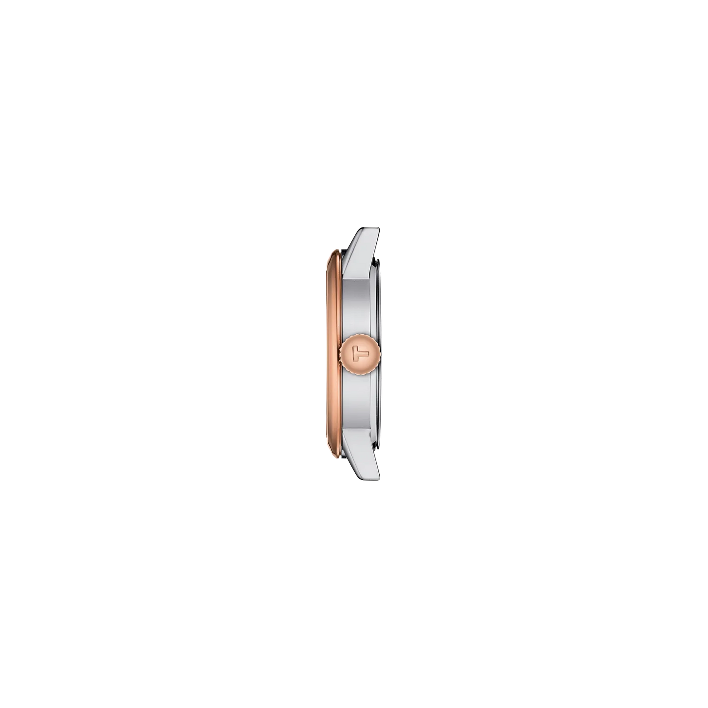 Tissot T1292102201300 White Dial 28 mm Women’s Swiss Quartz Classic Dream Watch – Two‑Tone Stainless Steel Bracelet, Rose Gold PVD Case, Sapphire Crystal