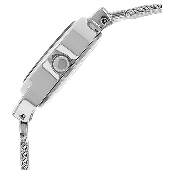 Fastrack 6015SM02 Quartz Analog Black Dial Stainless Steel Strap Women’s Watch