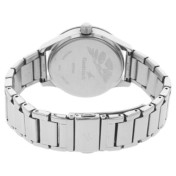 Fastrack 6078SM01 Women’s Analog Stainless‑Steel Watch Green Dial