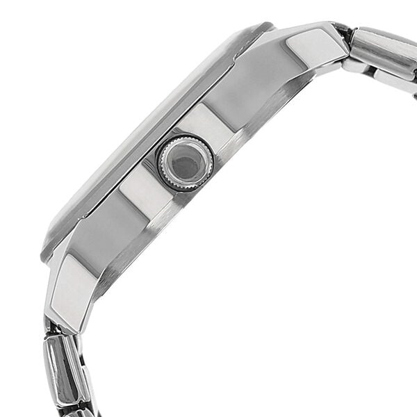 Fastrack 6078SM03 Analog Quartz Men Watch – Silver Dial, Silver Stainless Steel Strap