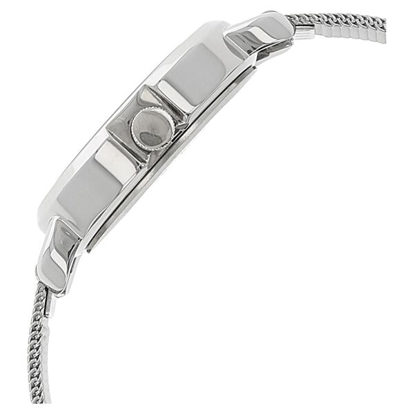 Fastrack 6123SM01 Quartz Analog Women’s Watch | Blue Dial | Silver Metal Strap | Mineral Glass | 30 m Water Resistant | 24 Months Warranty