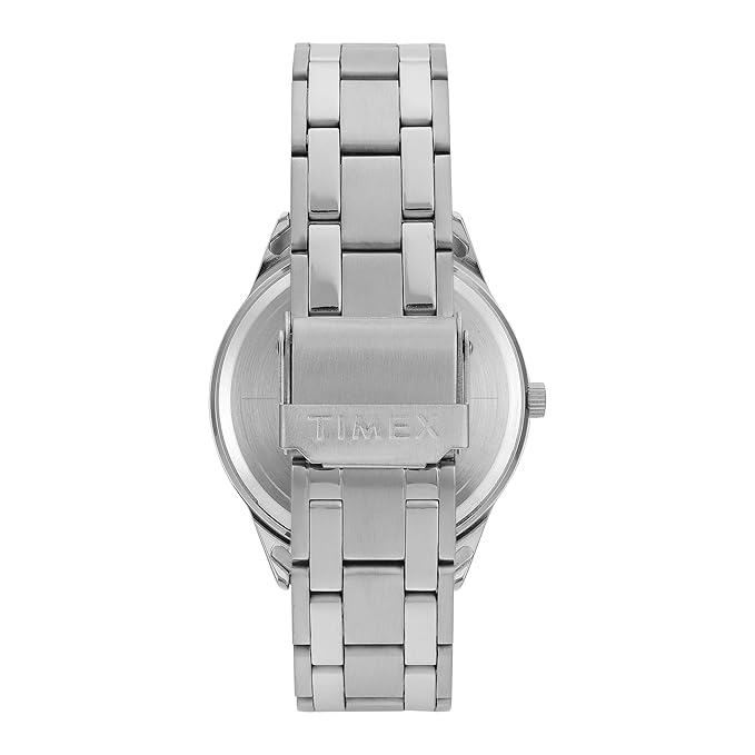 Timex TWTG12601 Trendline Quartz Analog Blue Dial Stainless Steel Men's Watch