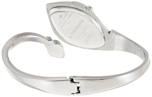 Timex TI000N20300 Women Quartz Silver Dial Stainless Steel Bangle Watch