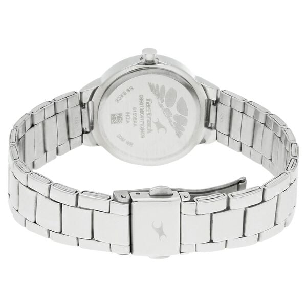 Fastrack 6150SM03C Quartz Analog Blue Dial Stainless Steel Strap Women’s Watch