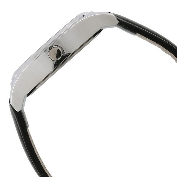 Fastrack 6152SL01 Quartz Analog Black Dial Black Leather Strap Women’s Watch