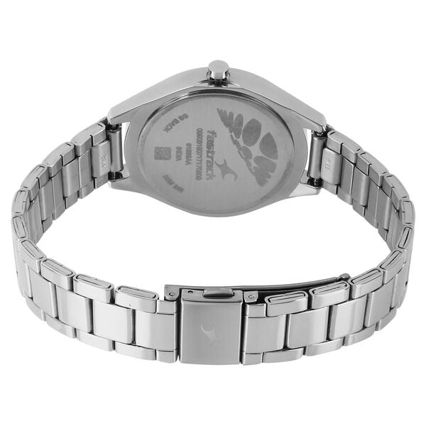 Fastrack 6153SM02 Quartz Analog Pink Dial Stainless Steel Strap Women’s Watch