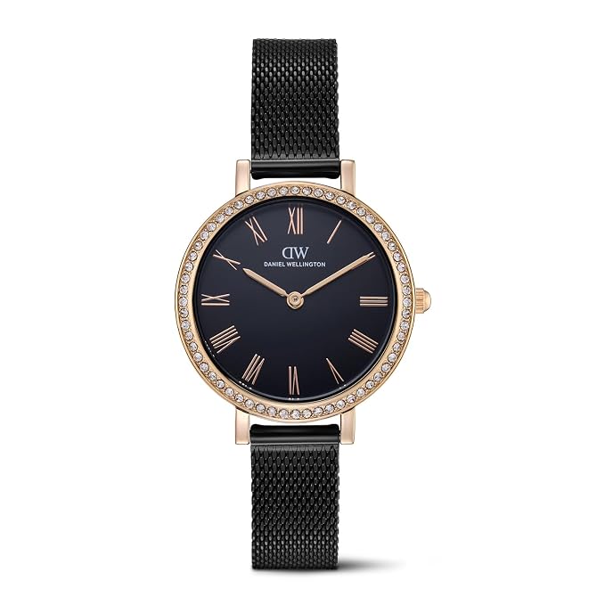 Daniel Wellington DW0DL3200 Black Dial Women's Black Stainless Steel Watch