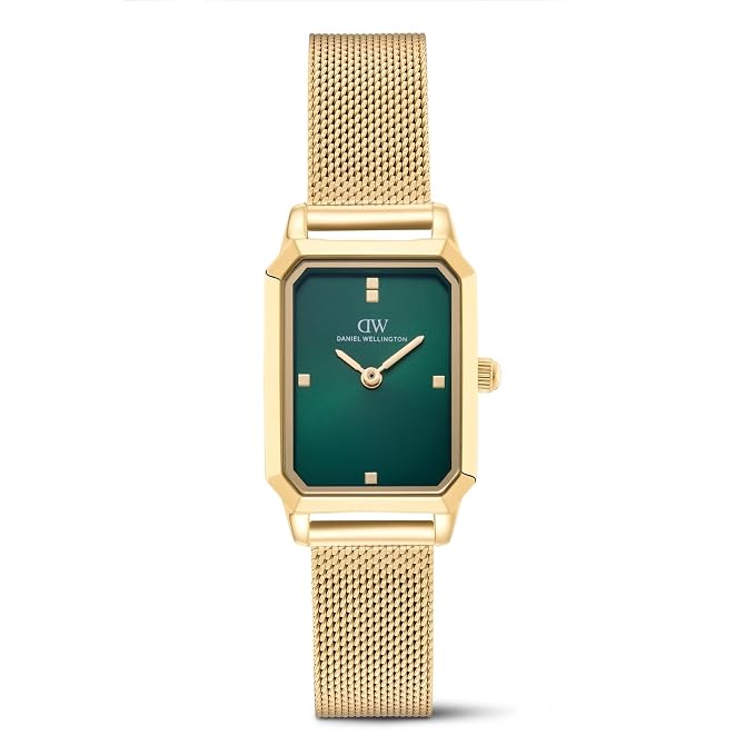 Daniel Wellington DW0DL2600 Green Dial Women's Gold Stainless Steel Analog Watch