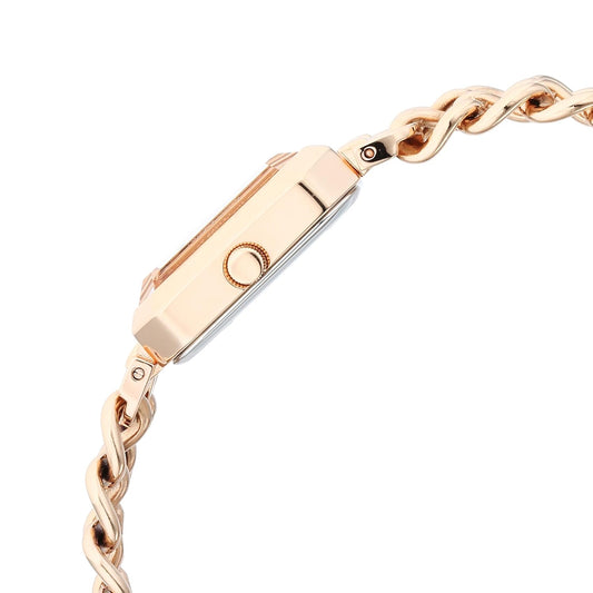Titan 95283WM01 Raga Showstopper Rose Gold Dial Women's Metal Analog Watch