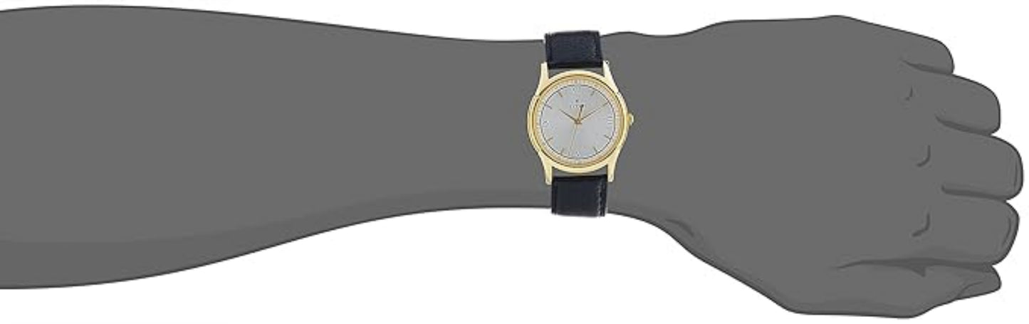 Titan 1636YL01 Analog Multicolor Dial Men's Quartz Watch - Black Leather Strap