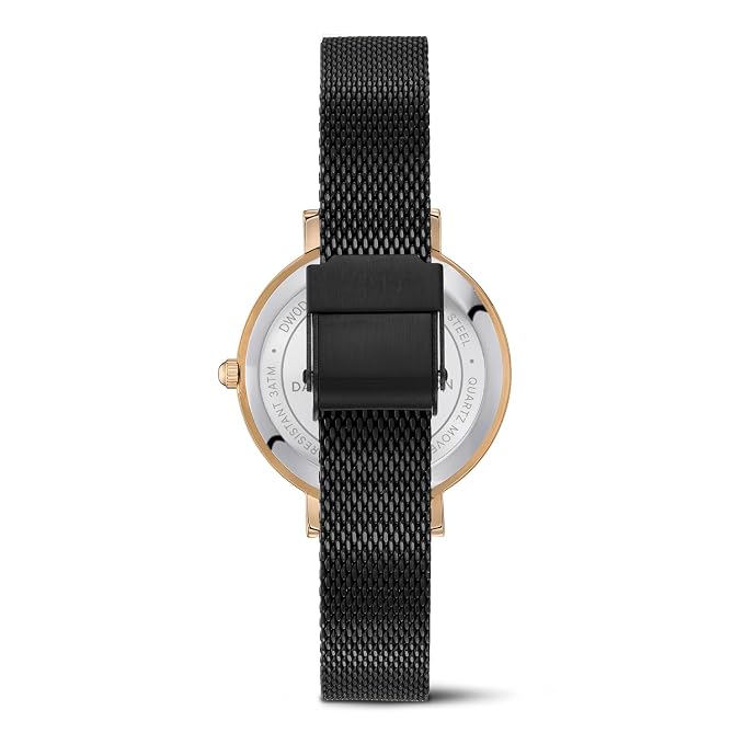 Daniel Wellington DW0DL3200 Black Dial Women's Black Stainless Steel Watch