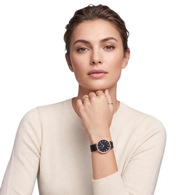Daniel Wellington DW0DL3200 Black Dial Women's Black Stainless Steel Watch