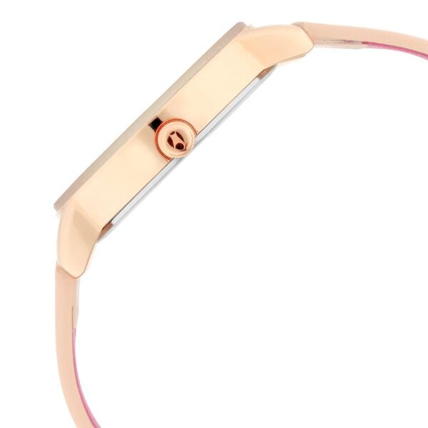 Fastrack 6206WL01 Ruffles Quartz Analog Beige Dial Leather Strap Women’s Watch