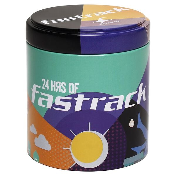 Fastrack 6291SL01 Quartz Analog Silver Dial Blue Leather Strap Women’s Watch