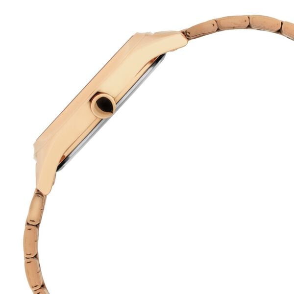 Fastrack 6215WM01 Quartz Analog Rose Gold Dial with Stainless Steel Strap Watch for Women