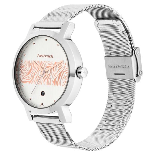Fastrack NT6222SM03 side profile metal case