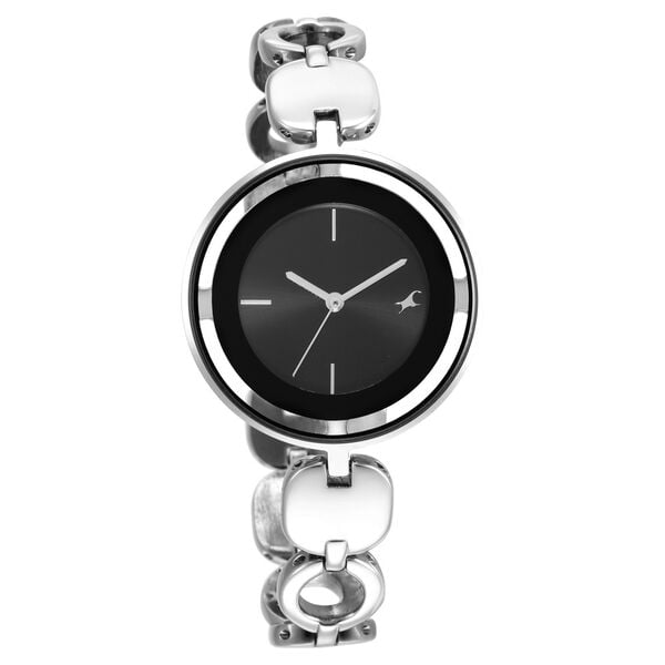 Fastrack 6237SM01 Quartz Analog Silver Dial Metal Strap Women’s Watch