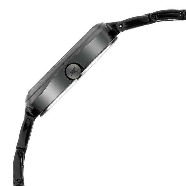 Fastrack 6247NM01 Stunners Quartz Analog Black Dial Black Metal Strap Women’s Watch