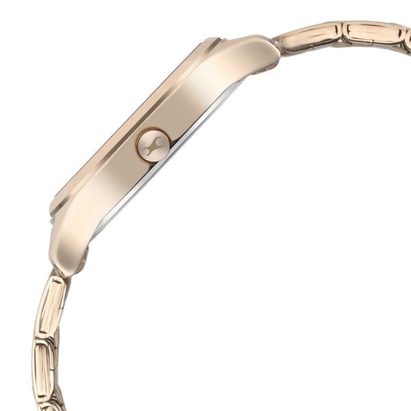 Fastrack 6248WM01 Quartz Analog Rose Gold Dial Metal Strap Women’s Watch