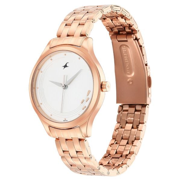 Fastrack NT6248WM02 side profile of the metal case