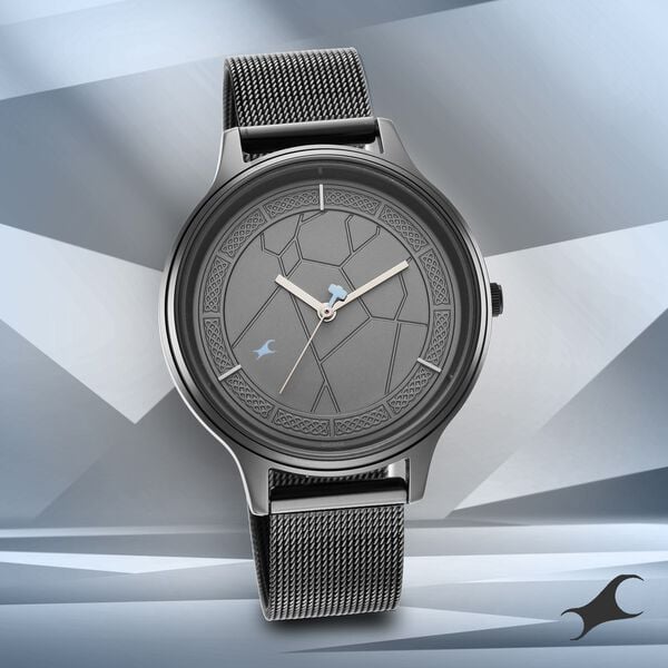 Fastrack 6269QM01 Quartz Analog Grey Dial Stainless Steel Strap Women’s Watch