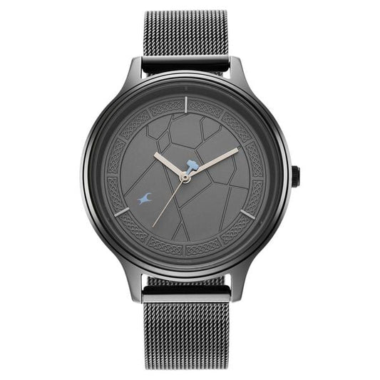 Fastrack 6269QM01 Quartz Analog Grey Dial Stainless Steel Strap Women’s Watch