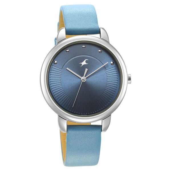 Fastrack 6282SL01 Quartz Analog Blue Dial Leather Strap Women’s Watch