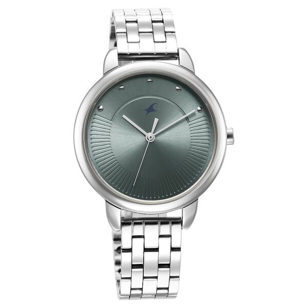 Fastrack NS6282SM02 stainless steel metal strap close-up