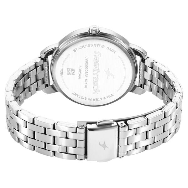 Fastrack 6282SM02 Quartz Analog Blue Dial Metal Strap Women’s Watch