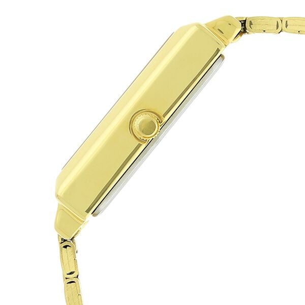 Sonata 7078YM03 Quartz Analog White Dial Men’s Watch with Gold Stainless Steel Strap